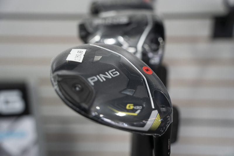 PING G430 driver closeup